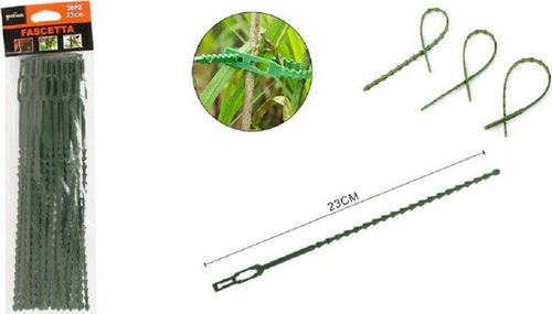 Set 30 Pz Fascette Bordi Seghettati Fascetta Per Piante Da 23cm Regolabili 56873 Fai da te/Materiale elettrico/Gestione del cavo/Stringicavi Trade Shop italia - Napoli, Commerciovirtuoso.it