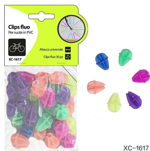 Set 30pz Clips Fluo Colorate In Pvc Accessori Per Raggi Ruote Bicicletta Xc-1617 Sport e Tempo Libero > Ciclismo > Ricambi per Bici > Sport Trade Shop italia - Napoli, Commerciovirtuoso.it