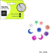 Set-30pz-Clips-Fluo-Colorate-Stelle-Luna-Sole-In-Pvc-Per-Raggi-Ruote-Bici-Xc-1619