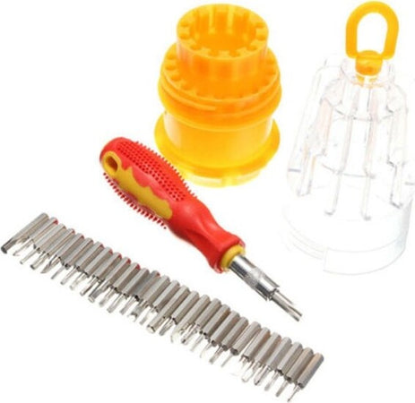 Set 31 Pezzi Cacciaviti Torx Di Precisione Intercambiabili Orologi Pc Fai da te/Utensili elettrici e a mano/Utensili a mano/Cacciaviti/Set cacciaviti Trade Shop italia - Napoli, Commerciovirtuoso.it