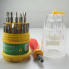SET 31 PEZZI CACCIAVITI TORX DI PRECISIONE INTERCAMBIABILI OROLOGI PC Fai da te/Utensili elettrici e a mano/Utensili a mano/Cacciaviti/Set cacciaviti Trade Shop italia - Napoli, Commerciovirtuoso.it