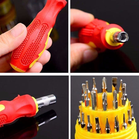 SET 31 PEZZI CACCIAVITI TORX DI PRECISIONE INTERCAMBIABILI OROLOGI PC Fai da te/Utensili elettrici e a mano/Utensili a mano/Cacciaviti/Set cacciaviti Trade Shop italia - Napoli, Commerciovirtuoso.it