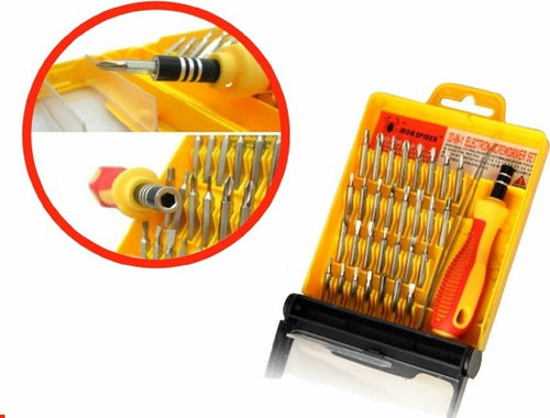 SET 32 IN 1 PUNTE DI PRECISIONE CACCIAVITI TORX PER CELLULARI OROLOGI PC Fai da te/Utensili elettrici e a mano/Utensili a mano/Cacciaviti/Set cacciaviti Trade Shop italia - Napoli, Commerciovirtuoso.it