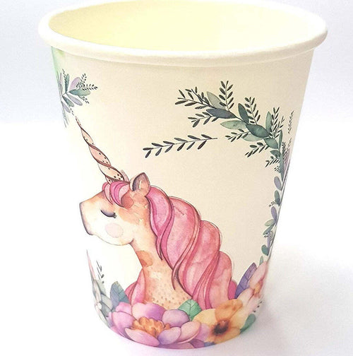Set 36 Pezzi Bicchieri Di Carta Per Feste Unicorno Fiori Usa E Getta Casa, arredamento e bricolage > Prodotti per Feste Trade Shop italia - Napoli, Commerciovirtuoso.it