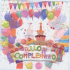 Set-36-Pezzi-Tovaglioli-Carta-Feste-Buon-Compleanno-33x33cm-Compleanno