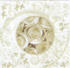 Set-36-Pezzi-Tovaglioli-Carta-Usa-E-Getta-Rose-Bianco-Beige-33x33cm-Matrimonio