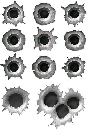 Set 3pz Adesivi Fori Di Proiettile Grigio Scuro Per Auto Moto Notebook Smartphone Auto e Moto/Accessori per auto/Decalcomanie adesivi e magneti Trade Shop italia - Napoli, Commerciovirtuoso.it