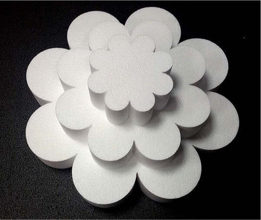 Set 3pz Base Stampo Fiore Polistirolo 3 Diverse Misure Per Torta H4cm Cake Design Casa e cucina/Teglie da forno e accessori per pasticceria/Accessori e utensili per pasticceria/Formine per biscotti Trade Shop italia - Napoli, Commerciovirtuoso.it