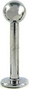 Set-3pz.-Body-Piercing-Pallina-12mm-Labbro-Orecchio-Trago-Sfera-Acciaio-Nickel