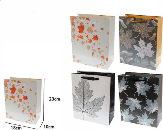 Set 3pz Buste Borsa Da Regalo Foglie Autunnali 23 X 18 X 10cm 69962 Vari Modelli Casa, arredamento e bricolage > Prodotti per Feste Trade Shop italia - Napoli, Commerciovirtuoso.it