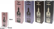 Set 3pz Buste Sacchetto Per Bottiglie Di Vino 36x12.5x8.5cm 69898 Fantasie Varie Casa, arredamento e bricolage > Prodotti per Feste Trade Shop italia - Napoli, Commerciovirtuoso.it