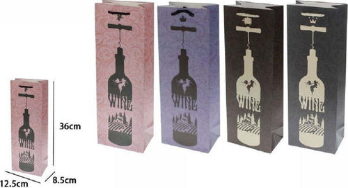 Set 3pz Buste Sacchetto Per Bottiglie Di Vino 36x12.5x8.5cm 69898 Fantasie Varie Casa, arredamento e bricolage > Prodotti per Feste Trade Shop italia - Napoli, Commerciovirtuoso.it