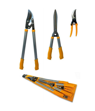 Set 3pz Cesoie Forbice Da Potatura Tagliasiepi Troncarami Cesoia Da Pota Mr70598