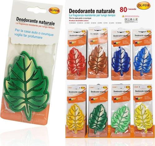 Set 3pz Deodorante Profumo Auto Casa Bagno Forma Foglia 2d Varie Fragranze Dl-f018 Auto e Moto/Accessori per auto/Deodoranti per auto Trade Shop italia - Napoli, Commerciovirtuoso.it