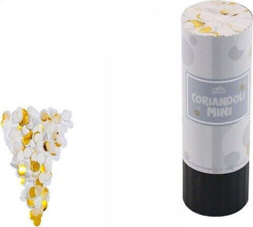 Set 3pz Mini Tubo Spara Coriandoli Bianchi Cannone Feste Matrimonio Sposi 53530a Casa, arredamento e bricolage > Prodotti per Feste Trade Shop italia - Napoli, Commerciovirtuoso.it