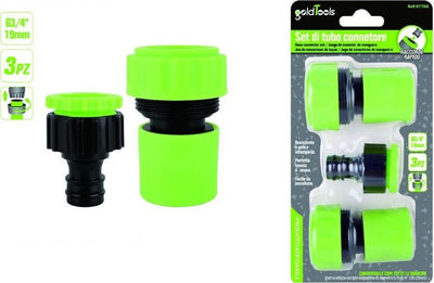 Set 3pz Raccordo Giunzione Connettore Rapido Adattatore 3/4? Tubo Giardino 97768 Giardino e giardinaggio/Attrezzi da giardino e attrezzature per l'irrigazione/Attrezzature per l'irrigazione/Pompe e accessori/Parti e connettori Trade Shop italia - Napoli, Commerciovirtuoso.it