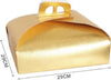 Set 3pz Scatola Porta Torta Oro 29x29cm Per Dolci Paste Pasticceria Festa 58007 Casa e cucina/Teglie da forno e accessori per pasticceria/Accessori e utensili per pasticceria/Scatole per torta Trade Shop italia - Napoli, Commerciovirtuoso.it