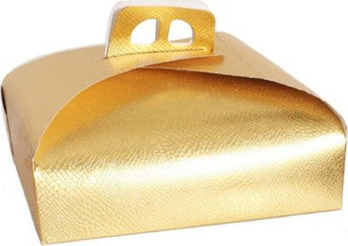 Set 3pz Scatola Porta Torta Oro 45x45 Cm Per Dolci Paste Pasticceria Festa 58011 Casa e cucina/Teglie da forno e accessori per pasticceria/Accessori e utensili per pasticceria/Scatole per torta Trade Shop italia - Napoli, Commerciovirtuoso.it