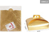 Set 3pz Scatola Porta Torta Oro 45x45 Cm Per Dolci Paste Pasticceria Festa 58011 Casa e cucina/Teglie da forno e accessori per pasticceria/Accessori e utensili per pasticceria/Scatole per torta Trade Shop italia - Napoli, Commerciovirtuoso.it