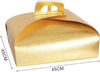 Set 3pz Scatola Porta Torta Oro 45x45 Cm Per Dolci Paste Pasticceria Festa 58011 Casa e cucina/Teglie da forno e accessori per pasticceria/Accessori e utensili per pasticceria/Scatole per torta Trade Shop italia - Napoli, Commerciovirtuoso.it