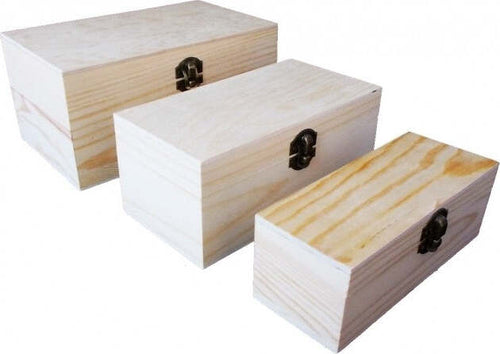 SET 3 PZ. SCATOLE MATRIOSKA SCATOLA RETTANGOLARE IN LEGNO PORTAGIOIE DECOUPAGE COFANETTO MINUTERIE PORTAGIOIE Casa e cucina/Hobby creativi/Lavorazione del legno/Legno grezzo Trade Shop italia - Napoli, Commerciovirtuoso.it