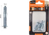 Set 3pz Tasselli Metallici Espandibili Viti A Espansione Stile I 5 X 37 Mm 92851 Fai da te/Ferramenta/Chiodi viti ed elementi di fissaggio/Kit di bulloni e dadi Trade Shop italia - Napoli, Commerciovirtuoso.it