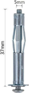 Set 3pz Tasselli Metallici Espandibili Viti A Espansione Stile I 5 X 37 Mm 92851 Fai da te/Ferramenta/Chiodi viti ed elementi di fissaggio/Kit di bulloni e dadi Trade Shop italia - Napoli, Commerciovirtuoso.it
