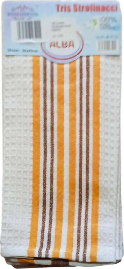 Set 3x Strofinacci Da Cucina Alba Tris Strofinacci Renee Legrand 100% Cotone 50x70 Cm Fantasia a Righe Colorate Made in Italy Strofinacci Da Cucina per Asciugatura E Pulizia Casa e cucina/Tessili per la casa/Tessili da cucina/Strofinacci L’Orchidea - Siderno, Commerciovirtuoso.it