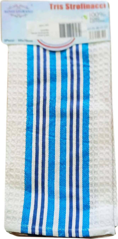 Set 3x Strofinacci Da Cucina Alba Tris Strofinacci Renee Legrand 100% Cotone 50x70 Cm Fantasia a Righe Colorate Made in Italy Strofinacci Da Cucina per Asciugatura E Pulizia Casa e cucina/Tessili per la casa/Tessili da cucina/Strofinacci L’Orchidea - Siderno, Commerciovirtuoso.it