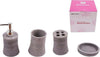 Set 4 Accessori Bagno Ceramica Porta Sapone Porta Spazzolino Dispenser Ss0035 Casa, arredamento e bricolage > Accessori Bagno > Set da Bagno Trade Shop italia - Napoli, Commerciovirtuoso.it