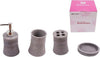 Set 4 Accessori Bagno Ss0035 In Ceramica Porta Sapone Porta Spazzolino Dispenser Casa e cucina/Bagno/Accessori per il bagno/Set di accessori per il bagno Trade Shop italia - Napoli, Commerciovirtuoso.it