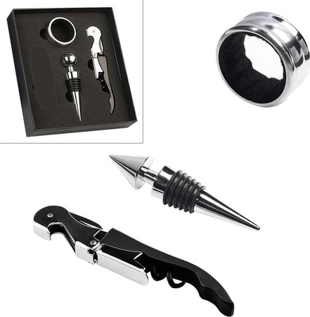 SET 4 ACCESSORI PER VINO CAVATAPPI ANELLO SALVAGOCCIA DOSATORE APRIBOTTIGLIA Casa e cucina/Organizzazione interni/Contenitori e barattoli da cucina/Dosatori e contenitori/Dosatori ed erogatori per condimenti Trade Shop italia - Napoli, Commerciovirtuoso.it