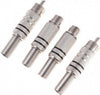 Set 4 Adattatori Audio Video Cavo Coassiale Connettori Bnc Rca Da Avvitare Av-28 Commercio Industria e Scienza/Impianti elettrici/Cablaggio e collegamenti/Cavi sfusi/Cavi coassiali Trade Shop italia - Napoli, Commerciovirtuoso.it