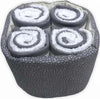 Set 4 Asciugamani Lavette Con Cestino 30x30 Cm 100% 450g Spugna Di Cotone per Bagno, Idea Regalo Casa e cucina/Bagno/Biancheria da bagno/Asciugamani/Set di asciugamani La Bottega del Risparmio - Bari, Commerciovirtuoso.it