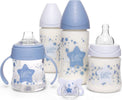 Set 4 Biberon + Ciuccio Suavinex Little Star Azzurro Prima infanzia/Allattamento e pappa/Allattamento con biberon/Set di biberon La Casa Del Bebè - Napoli, Commerciovirtuoso.it