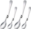 Set 4 Cucchiaini Piegati in Acciaio da Marmellata, Caffe, Long Drink Casa e cucina/Stoviglie/Posate/Cucchiai e cucchiaini/Cucchiai speciali/Cucchiaini da caffè Liquidator Italia - Nicosia, Commerciovirtuoso.it