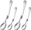 Set 4 Cucchiaini Piegati in Acciaio da Marmellata, Caffe, Long Drink Casa e cucina/Stoviglie/Posate/Cucchiai e cucchiaini/Cucchiai speciali/Cucchiaini da caffè Liquidator Italia - Nicosia, Commerciovirtuoso.it
