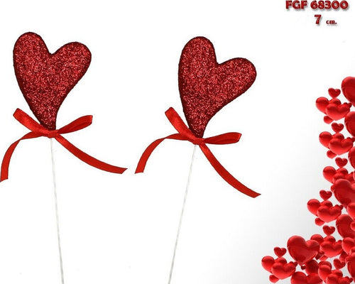 Set 4 Cuori Glitterati In Polistirolo Spillone Con Stand 7cm San Valentino 68300 Casa e cucina/Hobby creativi/Composizioni floreali/Gommapiuma Trade Shop italia - Napoli, Commerciovirtuoso.it