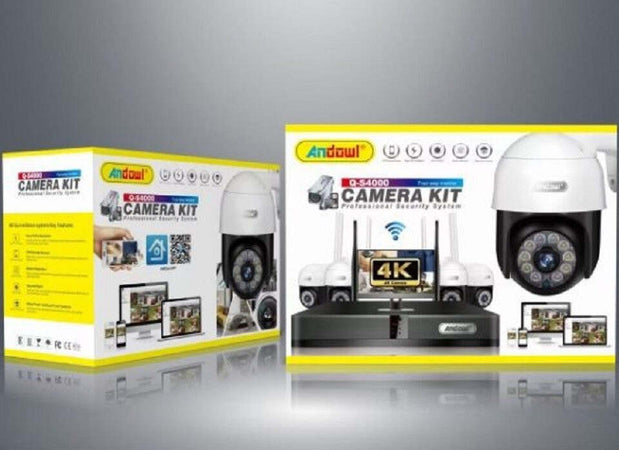 Set 4 Fotocamere Telecamera Impermeabili Con Registratore Professionale Q-s4000 Fai da te/Sicurezza e protezione/Sistemi di sicurezza domestica/Kit video per la sicurezza domestica/Videocamere di sorveglianza/Dom camera Trade Shop italia - Napoli, Commerciovirtuoso.it