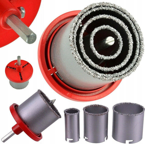 Set 4 Frese Fresa A Tazza Carotatrice Diamantata Muro Marmo Da 33 A 73 Mm 02126 Casa, arredamento e bricolage > Bricolage e fai da te > Elettroutensili > Punte per Trapano Trade Shop italia - Napoli, Commerciovirtuoso.it