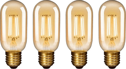 Set 4 Lampadine Led Edison E27 Vintage A Filamento Retrò Illuminazione/Lampadine/Lampadine a LED Liquidator Italia - Nicosia, Commerciovirtuoso.it