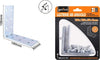 Set-4-Lastrine-Lastrina-Ad-Angolo-Angolare-100x100x30x2mm-Con-Viti-Mobili-57126