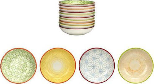 Set 4 Mini Ciotoline Decorazione Fiori Ard' Time Casa e cucina/Stoviglie/Piatti ciotole e vassoi/Ciotole/Insalatiere Scontolo.net - Potenza, Commerciovirtuoso.it