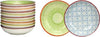 Set 4 Mini Ciotoline Decorazione Righe Ard' Time Casa e cucina/Stoviglie/Piatti ciotole e vassoi/Ciotole/Insalatiere Scontolo.net - Potenza, Commerciovirtuoso.it