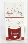 Set 4 Mini Tazzine Tazzina Caffe' Con Cuori Idea Regalo San Valentino 4,5x3x3cm Casa e cucina/Stoviglie/Piatti ciotole e vassoi/Tazze e piattini/Tazzine da caffè Trade Shop italia - Napoli, Commerciovirtuoso.it
