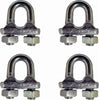 Set-4-Morsetti-Morsetto-Ferma-Serra-Fune-10mm-In-Acciaio-Inossidabile-Ferramenta