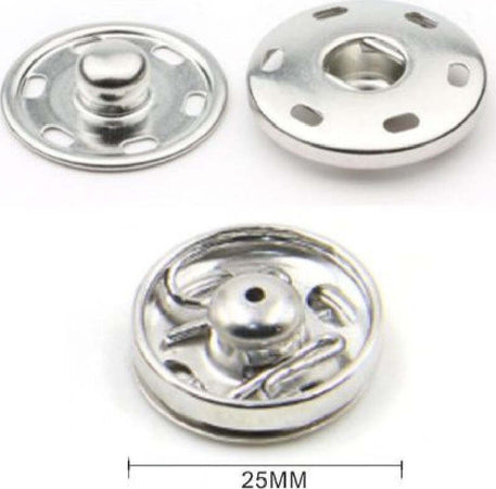 Set 4 Paia Di Bottoni Automatici A Pressione Ø 25 Mm Accessori Per Cucito 52984 Casa e cucina/Hobby creativi/Cucito/Articoli di merceria/Bottoni automatici Trade Shop italia - Napoli, Commerciovirtuoso.it