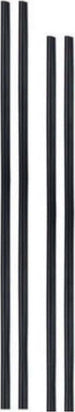 Set 4 Paracolpi Striscia Profilo Portiera Auto Tuning Neri 88cm 68cm Auto e Moto/Parti per auto/Styling auto e carrozzeria/Fasce decorative e protettive/Protezione porte Trade Shop italia - Napoli, Commerciovirtuoso.it