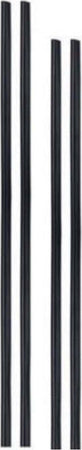 Set 4 Paracolpi Striscia Profilo Portiera Auto Tuning Neri 88cm 68cm Auto e Moto/Parti per auto/Styling auto e carrozzeria/Fasce decorative e protettive/Protezione porte Trade Shop italia - Napoli, Commerciovirtuoso.it