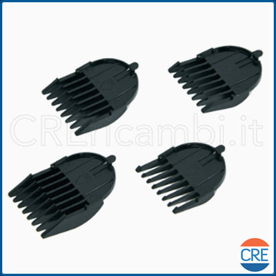 Set-4-Pettini-da-3-6-9-12-mm-per-Regolabarba-Multistyle,-Trim-&-Style